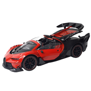  ماشین کنترلی بوگاتی قرمز 1:12 Bugatti Style Red RC Car-اسباب بازی